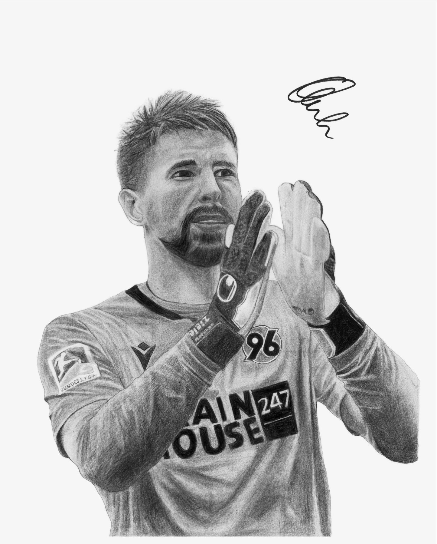 Ron-Robert Zieler 1 of 30 Signature FameFrame