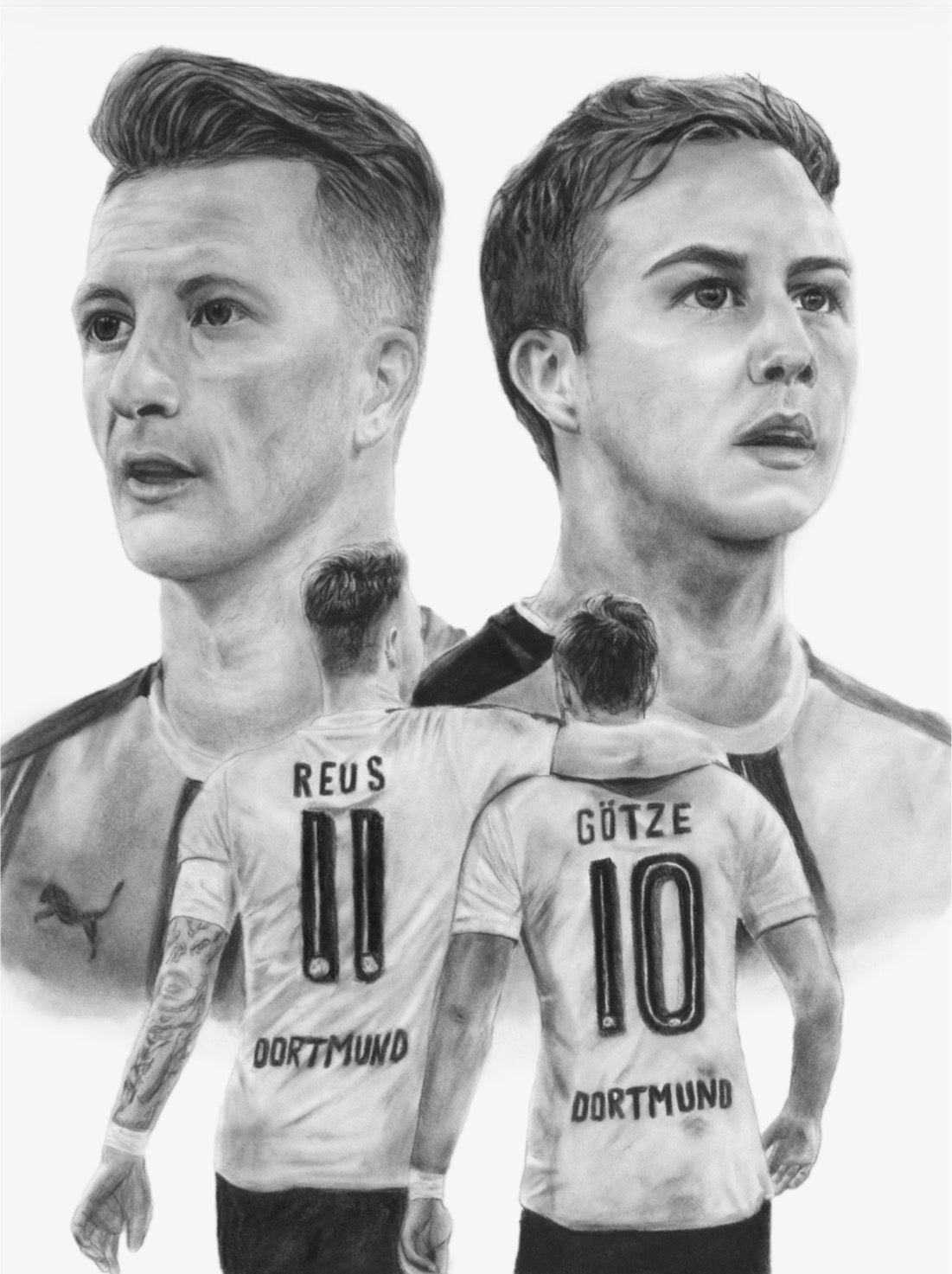 Marco Reus + Mario Götze FameFrame