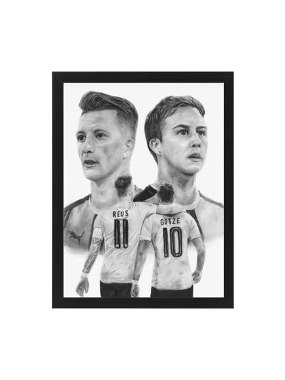 M. Reus & M. Götze FameFrame